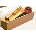 Stock Initial Brass Branding Iron Deluxe Gift Set